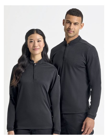 PRE-PR647-Essential Coolchecker® Chefs Shirt - Long Sleeve 2